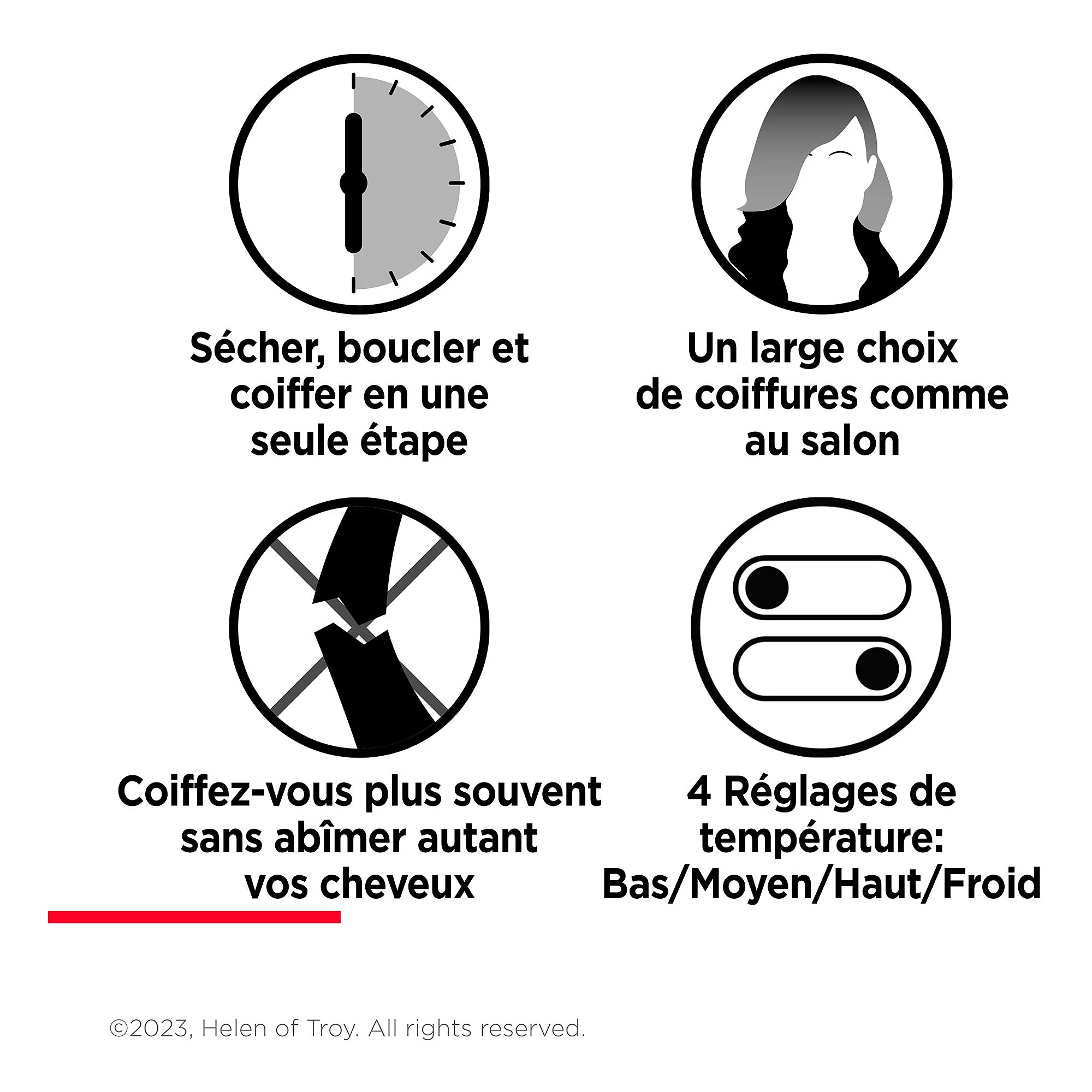 Revlon One-Step Blow-Dry Multi Styler - 3 in 1 Tool - Dry, curl and volumise - Image 6