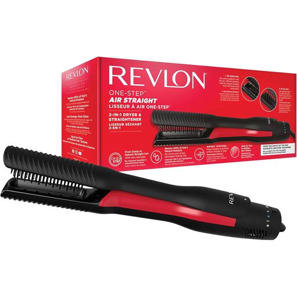 Revlon One-Step Air Straight 2in1 Dryer & Flat Iron Straightening Dryer