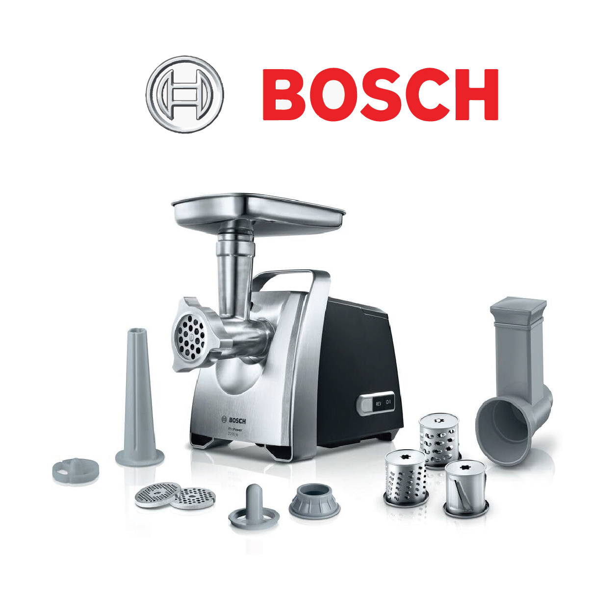 Bosch Hachoir à viande ProPower 2200 W Black MFW68680.