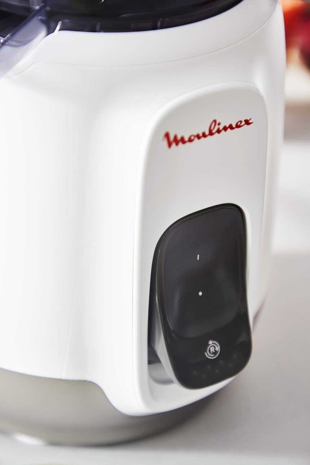 MOULINEX ULTRA JUICE EXTRACTEUR de jus à froid 2 filtres Gourde 600 mL Goulotte Extra-large 85 mm Programme automatique Easy Clean Extracteur de fruits et légumes entiers Silencieux 200W ZU600110 - Image 9