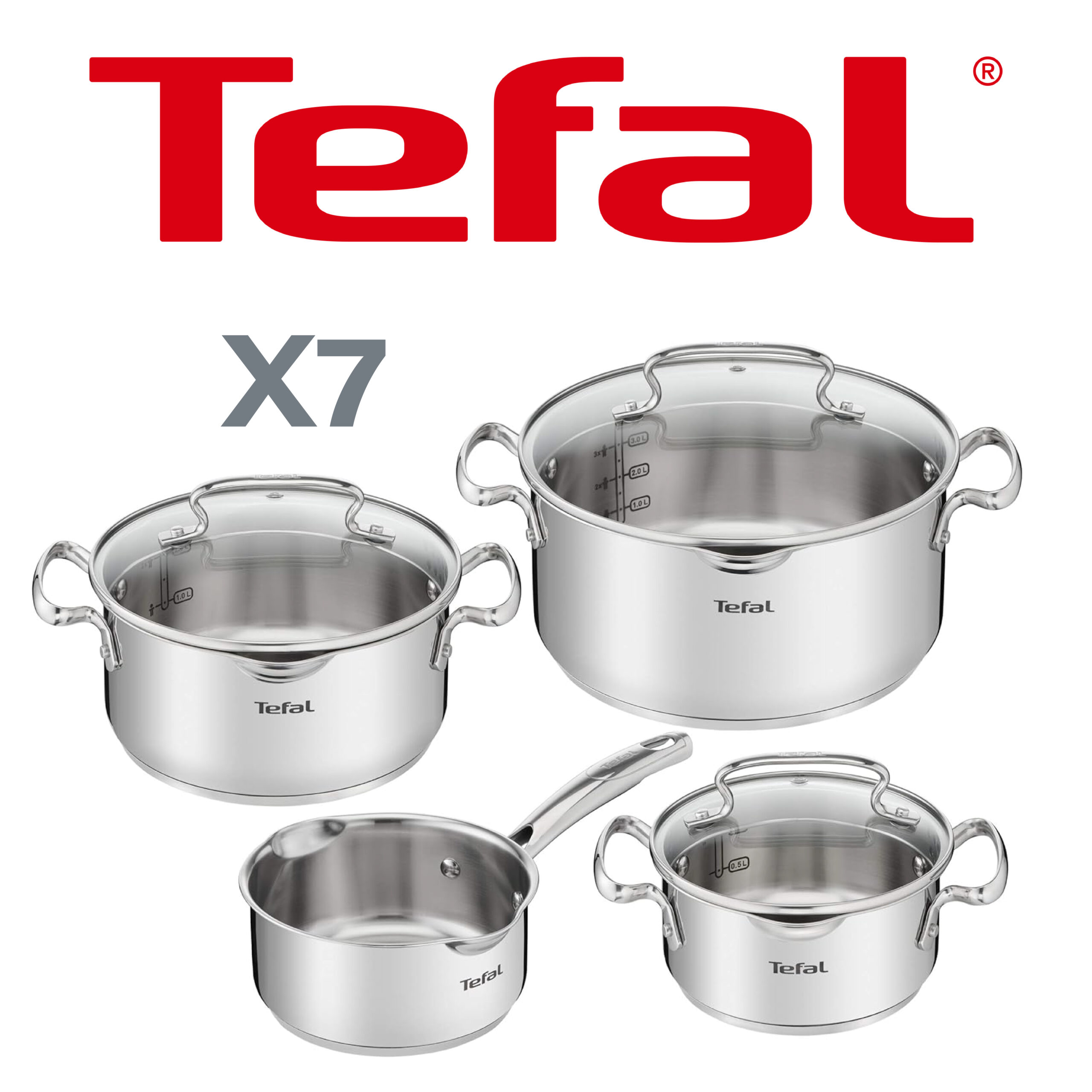 Tefal Duetto Lot de 7 pièces