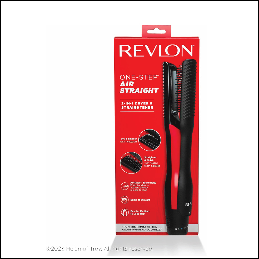 Revlon One-Step Air Straight 2in1 Dryer & Flat Iron Straightening Dryer - Image 3