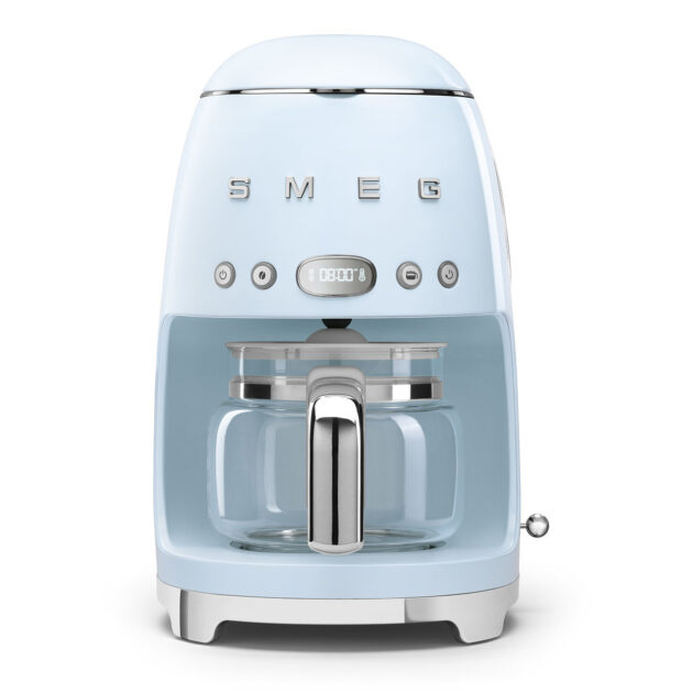 CAFETIÈRE FILTRE SMEG BLEU AZUR 1.4L 10 TASSES DCF02PBEU