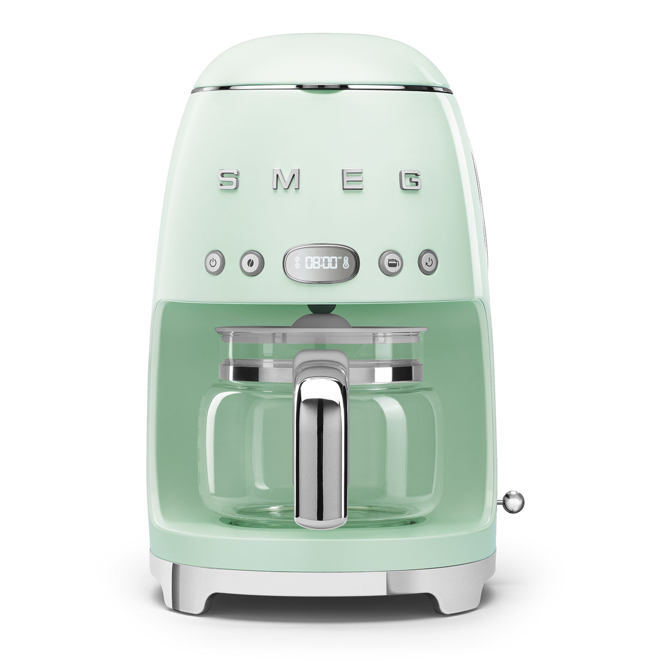 CAFETIERE SMEG Vert d'Eau 1,25 L 10 TASSES DCF02PGEU