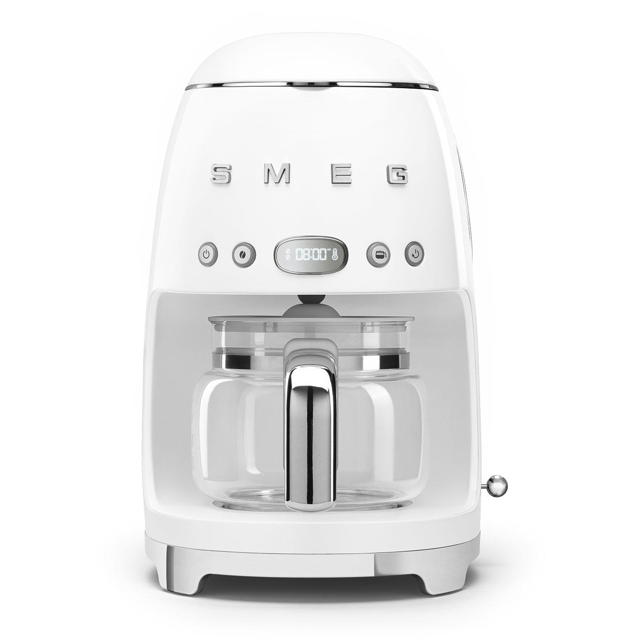 CAFETIERE SMEG BLANC 1,25 L 10 TASSES DCF02WHEU