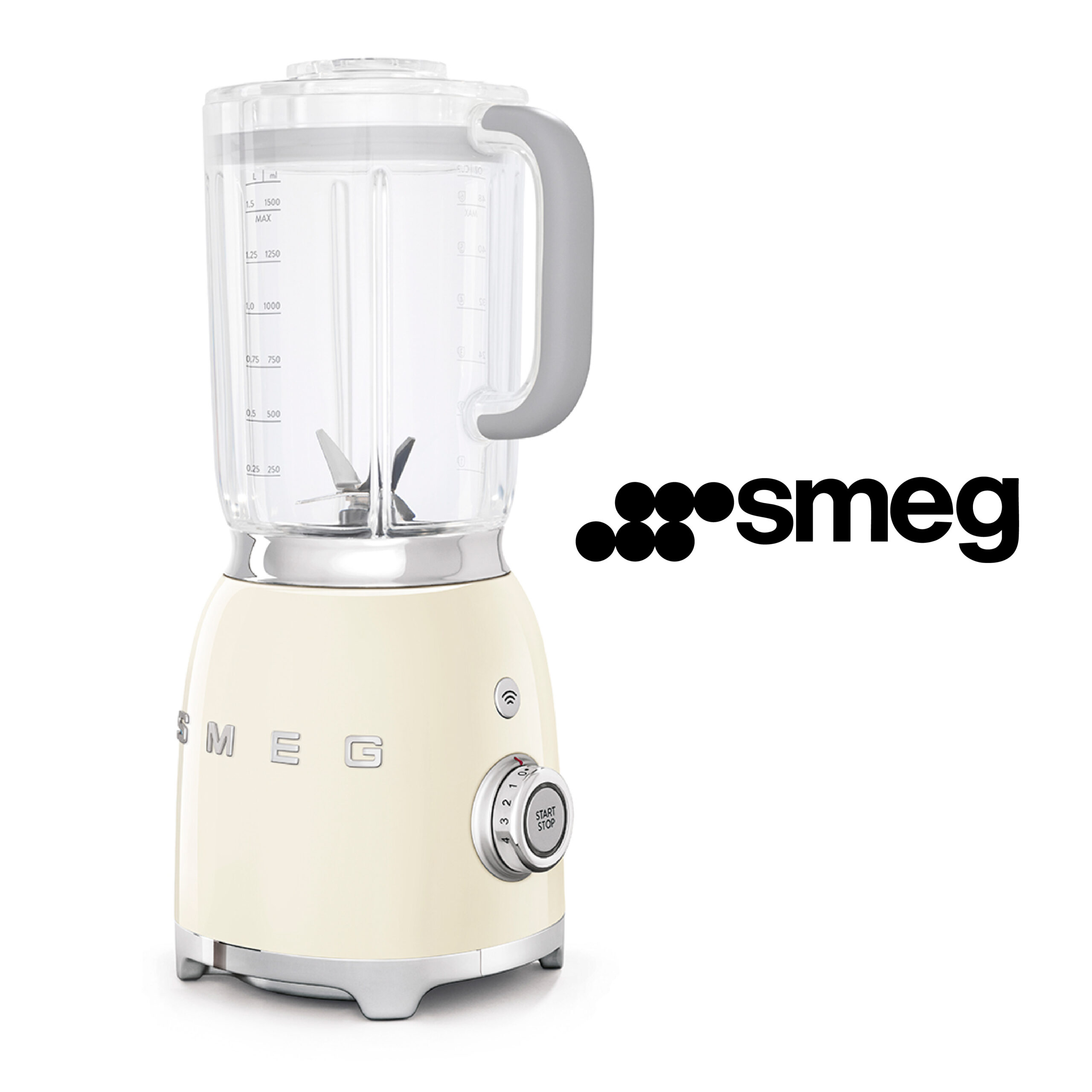 Smeg Blenders BLF01CREU, 800 W, 1.5 litres, Crème