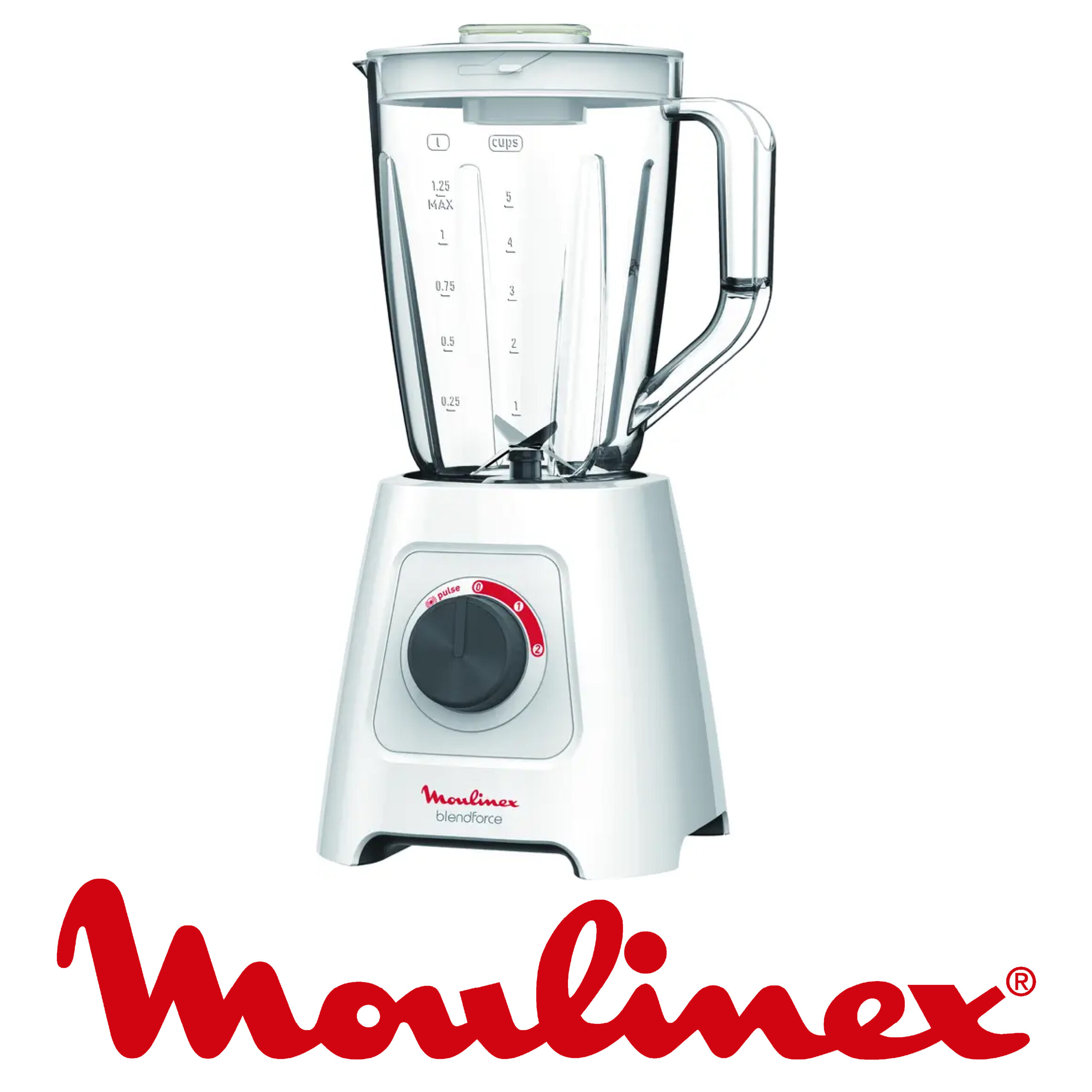 Moulinex Blendforce 2 vitesses + pulse 600W Ref: LM420110