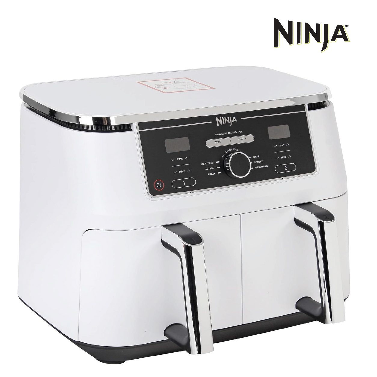 Air Fryer Ninja Double 9,5 L Blanc AF400EU