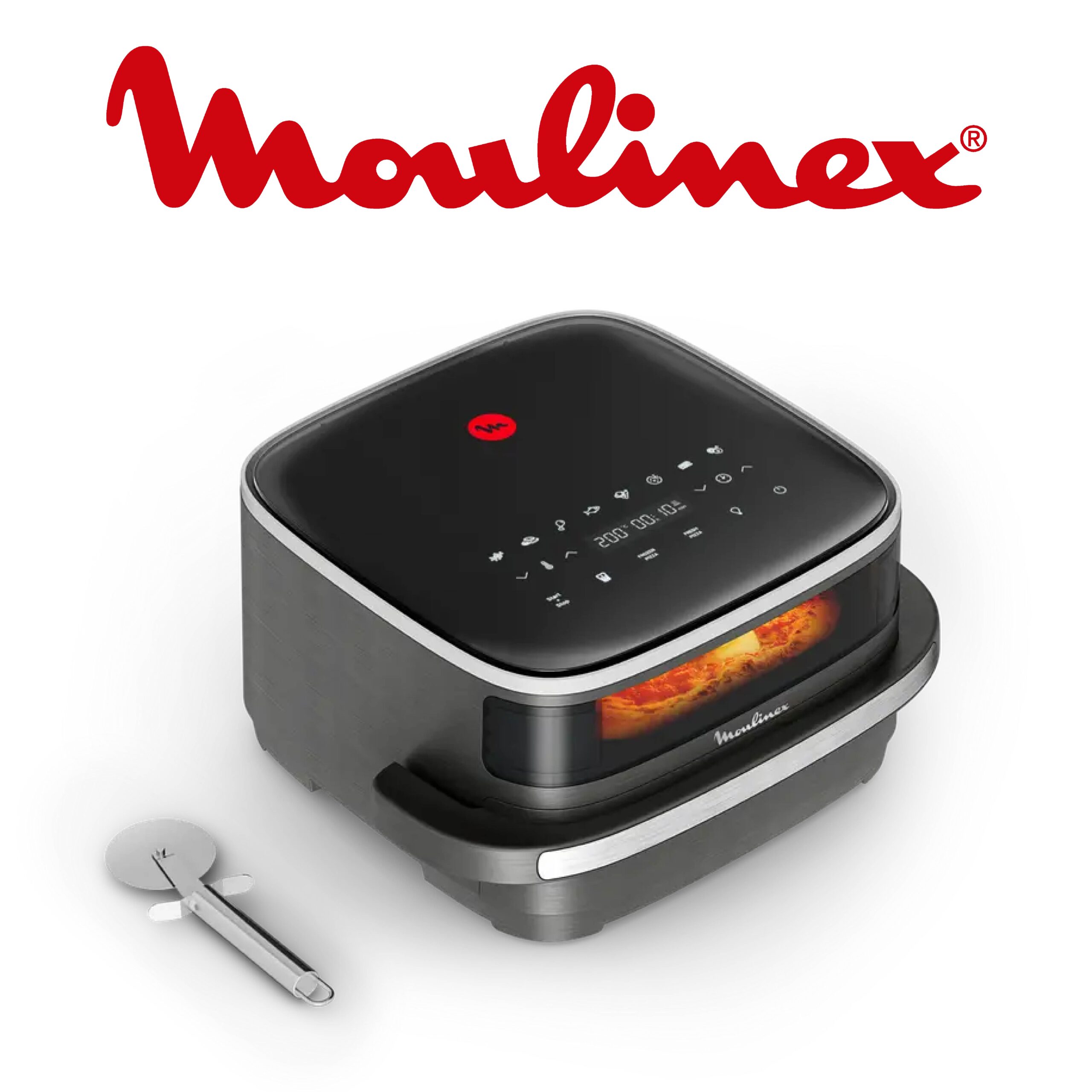 Moulinex Air fryer Easy Fry XL Surface & Pizza 4L ,Fenêtre de visualisation AL4018F0