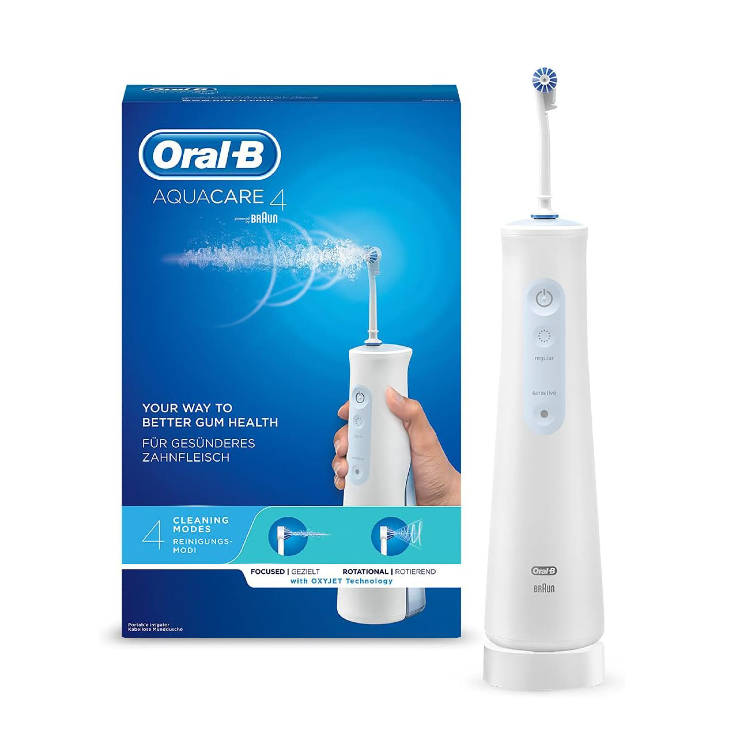 Oral-B Aquacare Series 4 Fil Dentaire À l’Eau Avec Technologie Oxyjet